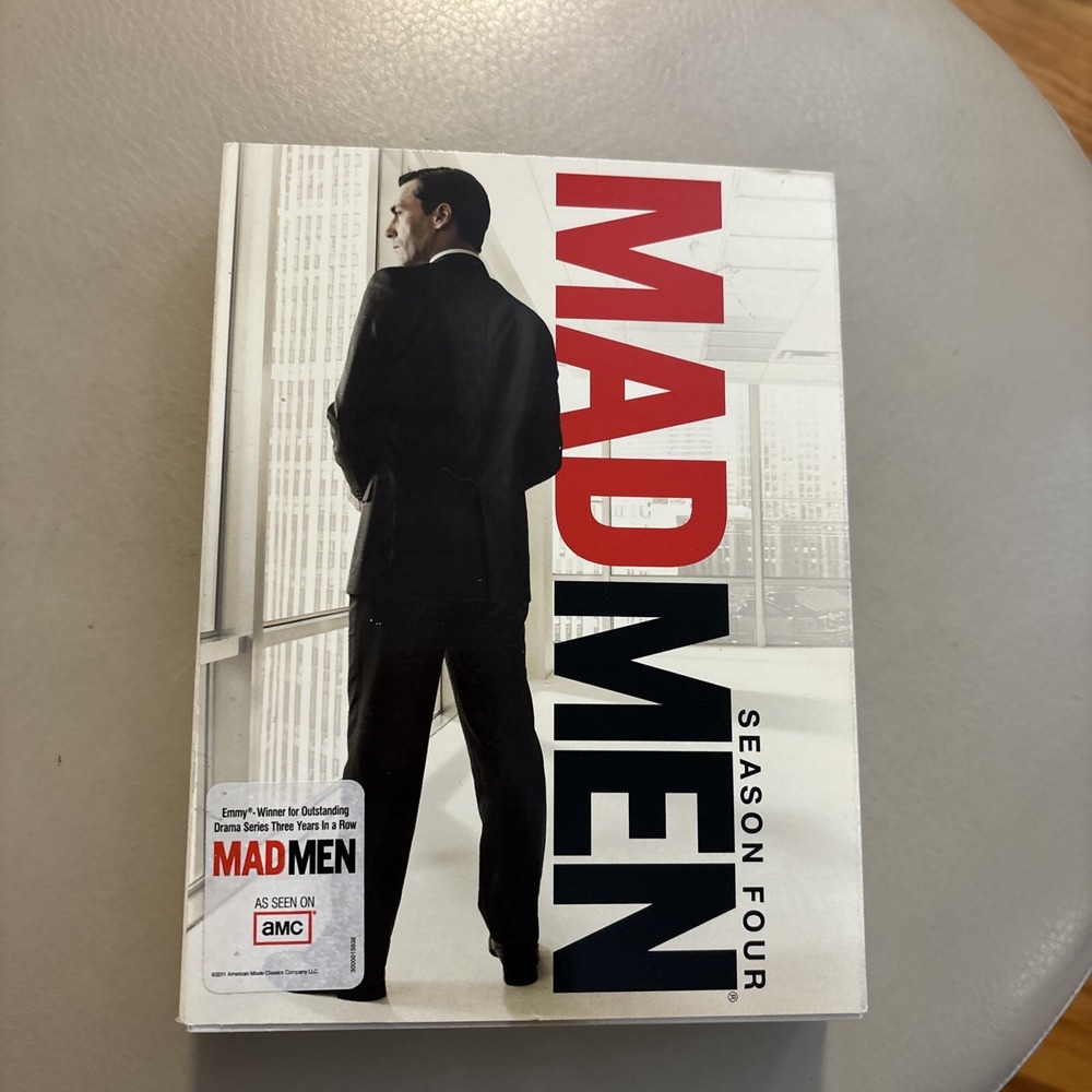 Lionsgate Mad Men Season 4 DVD Set New AMC Drama 4-Disc Widescreen Series